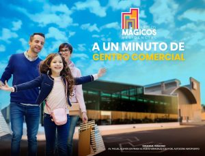 A un minuto del centro comercial