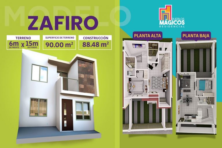 Modelo Zafiro con croquis