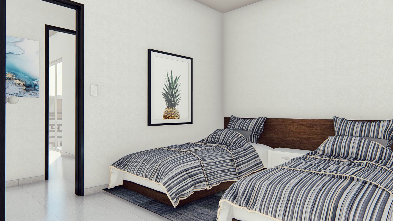 Recamara planta alta M. Rubí