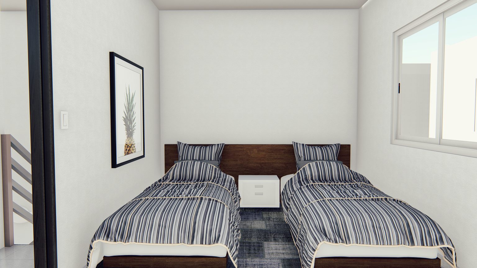 Recamara 2° Planta Alta M. Rubí