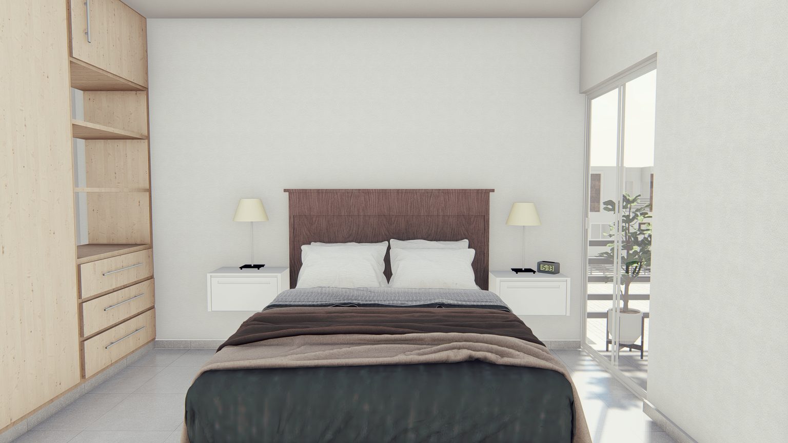 Recamara Principal Planta Alta M. Rubí